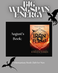 August Big Wingspan Energy Men's Book Club Ticket