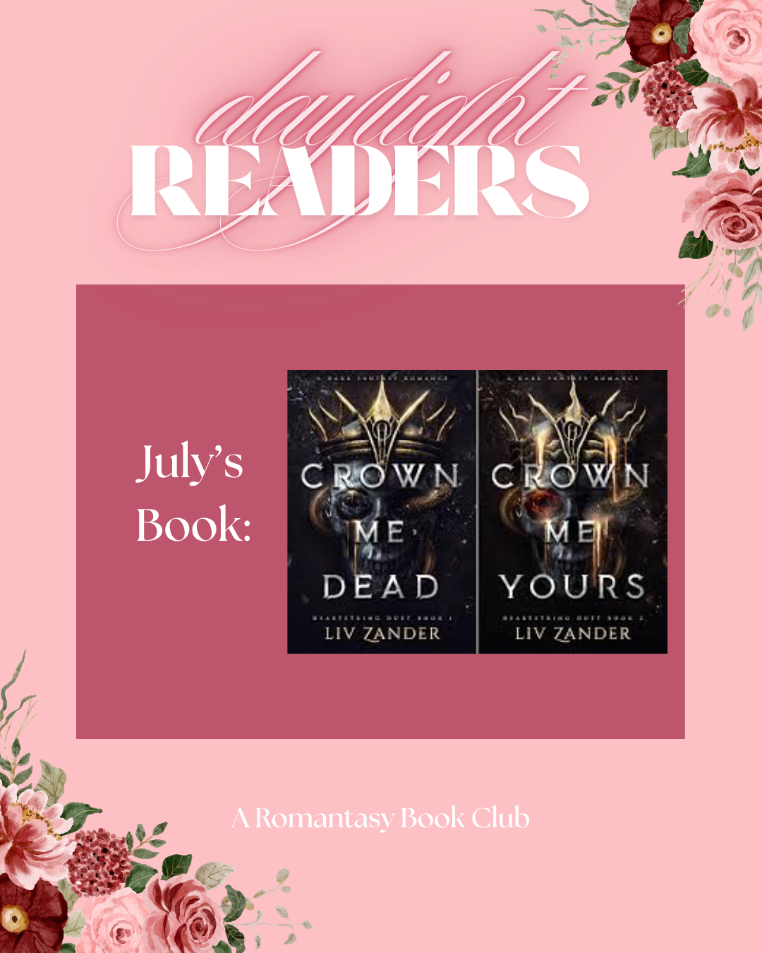July Daylight Readers Book Club Ticket