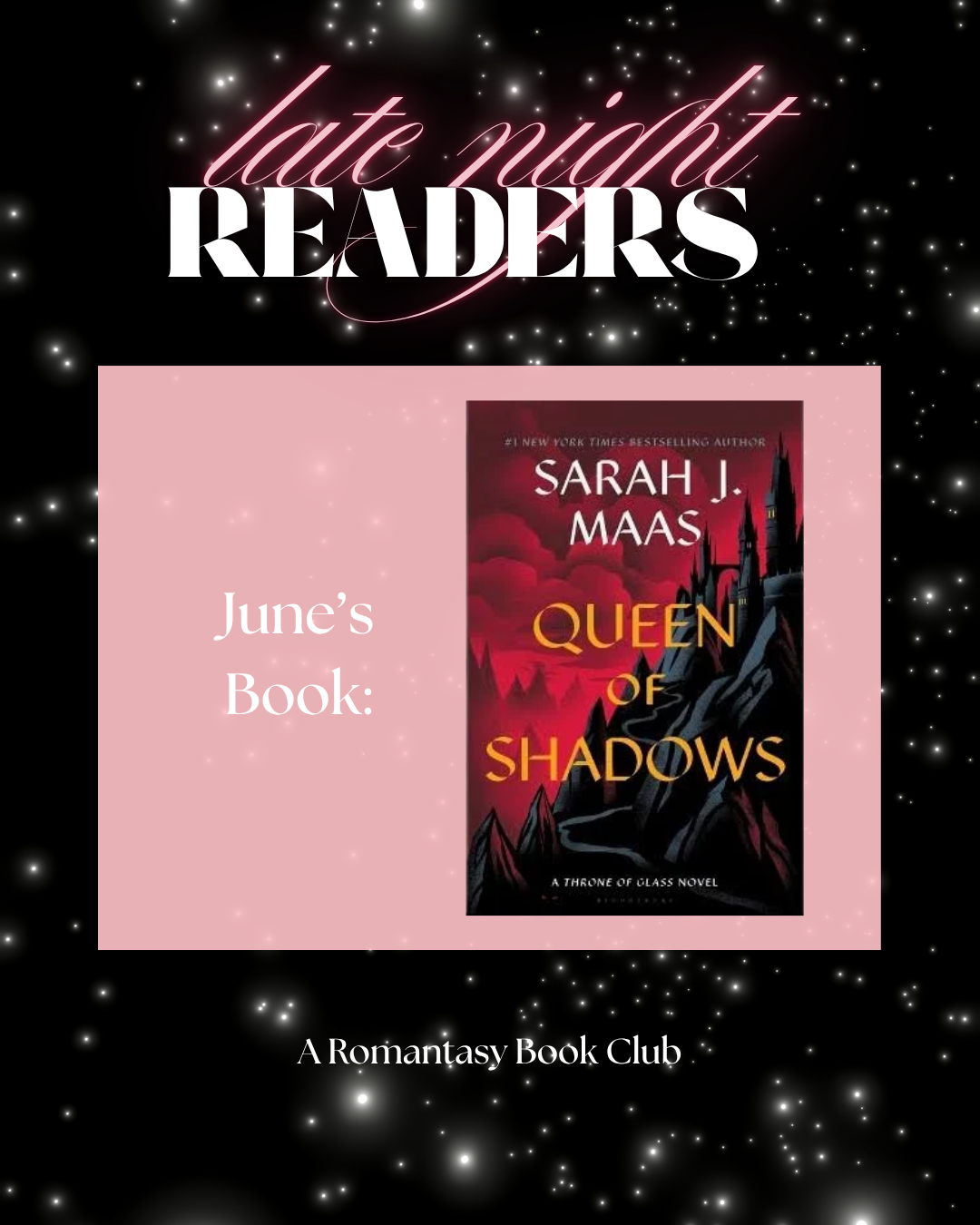 June Late Night Readers Book Club Ticket