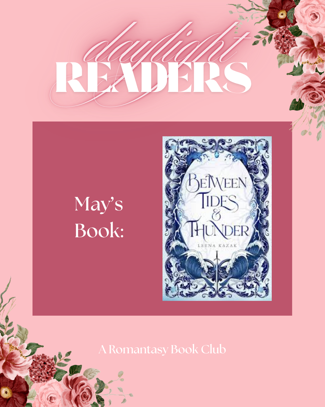 May Daylight Readers Book Club Ticket