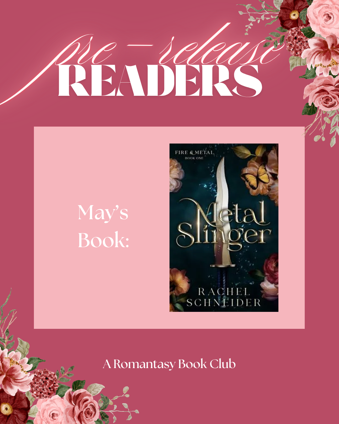 May Pre-Release Readers Book Club Ticket