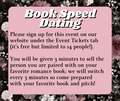 Romance Bookstore Day Book Speed Dating